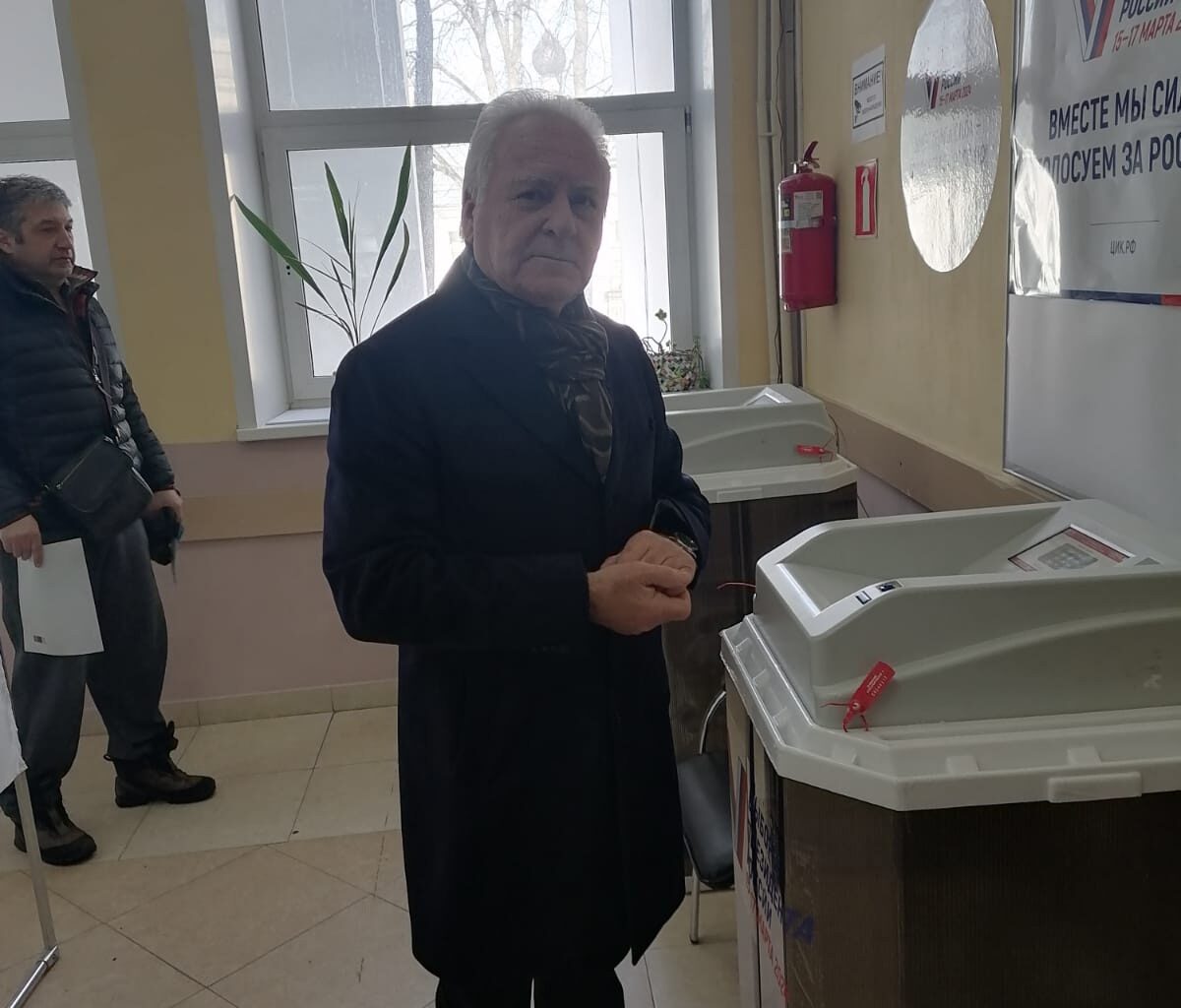 Анатолий Лисицын проголосовал на выборах Президента РФ