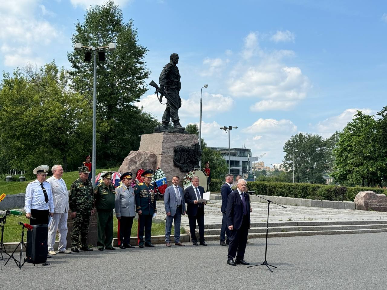 В России проходят мероприятия, посвященные Дню ветеранов боевых действий