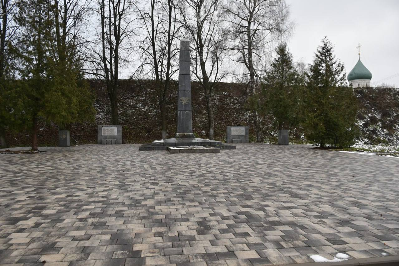 В Переславле приводят в порядок памятники героям Великой Отечественной войны