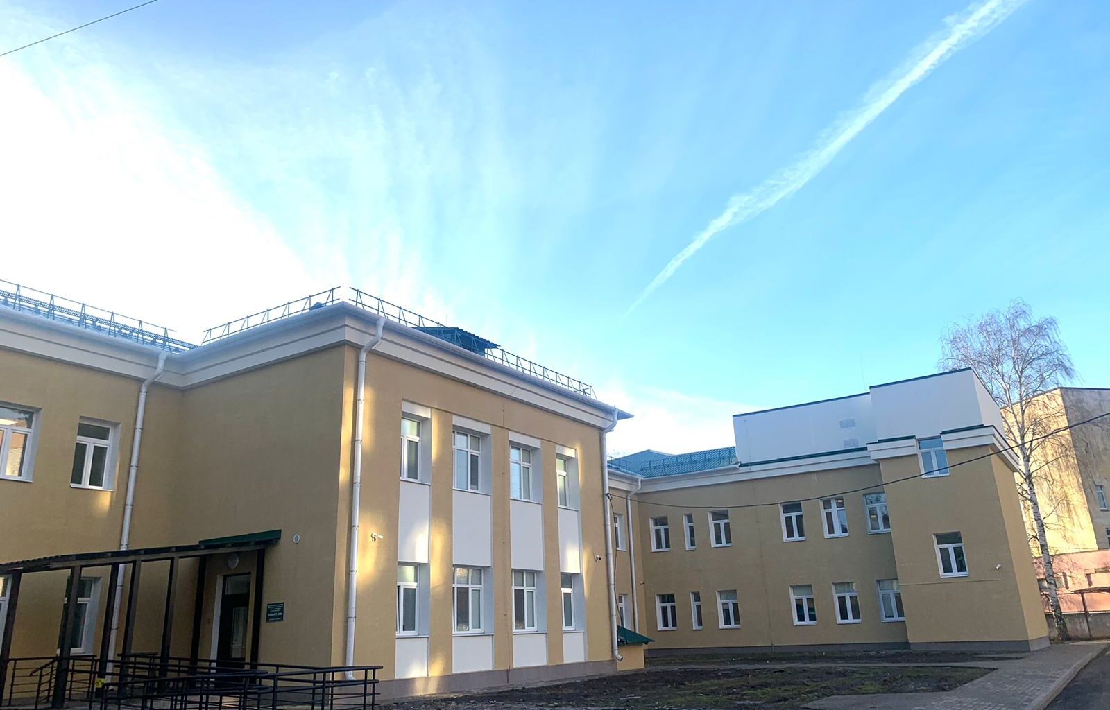 В Ярославле капитально отремонтировали корпус инфекционной больницы