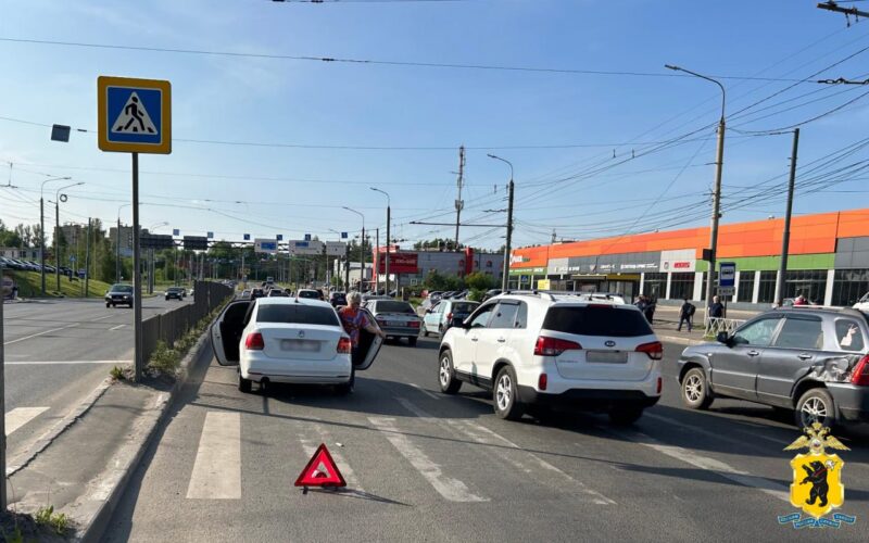 В Ярославской области произошло 2 ДТП, в которых пострадали пешеходы