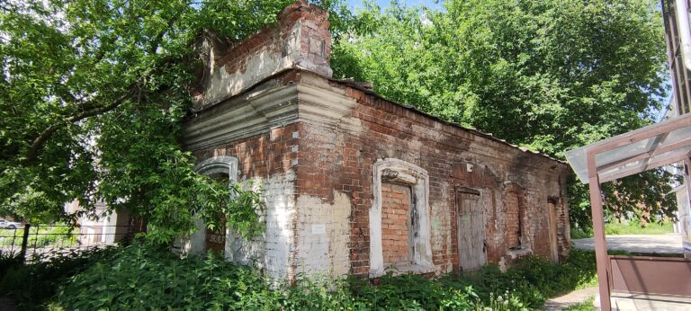 Флигель усадьбы Тихомировых в Ярославле выставлен на торги