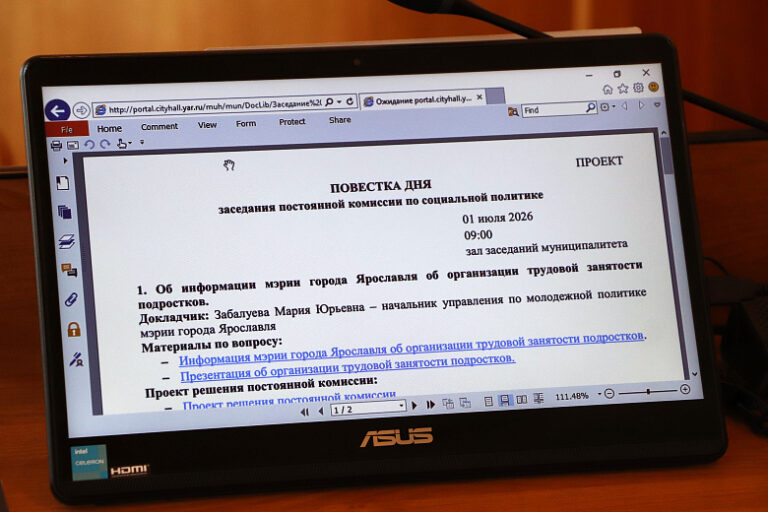 Депутаты обсудили вопросы трудоустройства молодежи, подготовки школ к новому учебного году и сохранения объектов культурного наследия