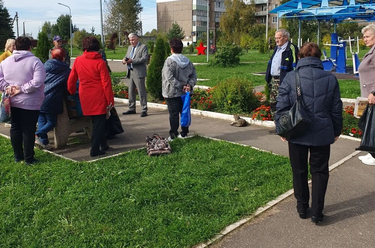 Секретарь Бюро Совета ярославской "Справедливой России" провел встречи в Рыбинском районе
